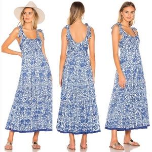 Free People Kikas Dress in Blue sz M